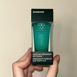 Starbucks 2022 Cold Cup Ornament Key Chain